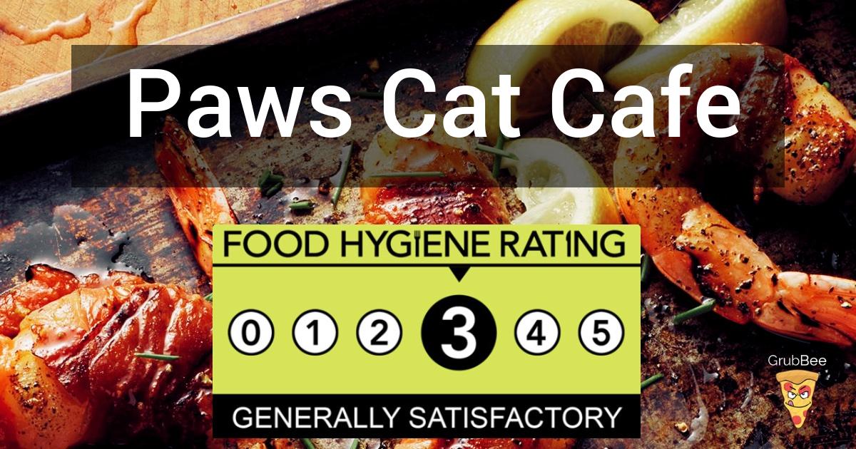  Paws Cat Cafe Ltd  in Tonbridge and Malling Food Hygiene 