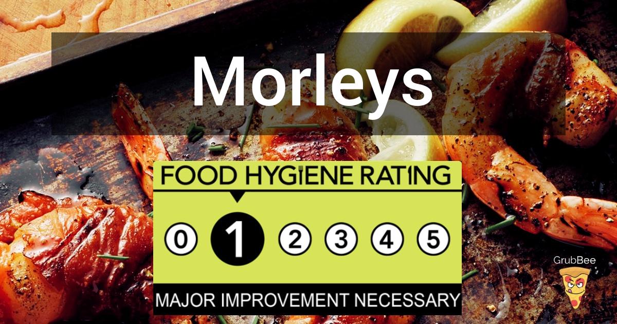 Morleys In Croydon Food Hygiene Rating