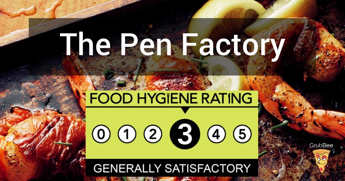 The Pen Factory in Liverpool - Food Hygiene Rating
