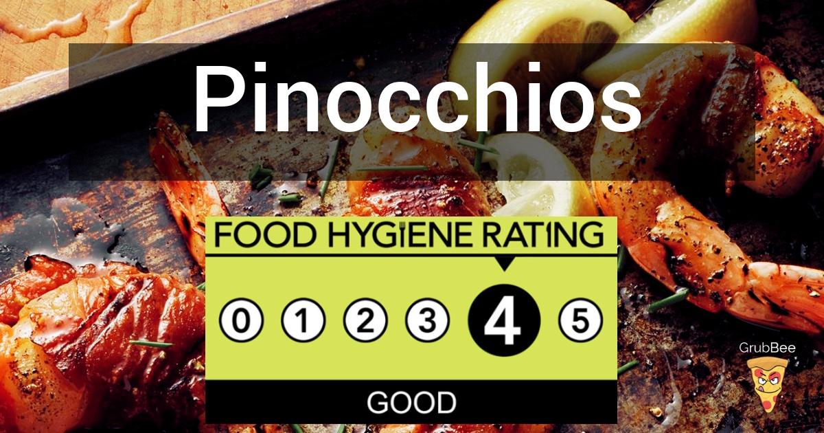 Pinocchios in Norwich City - Food Hygiene Rating